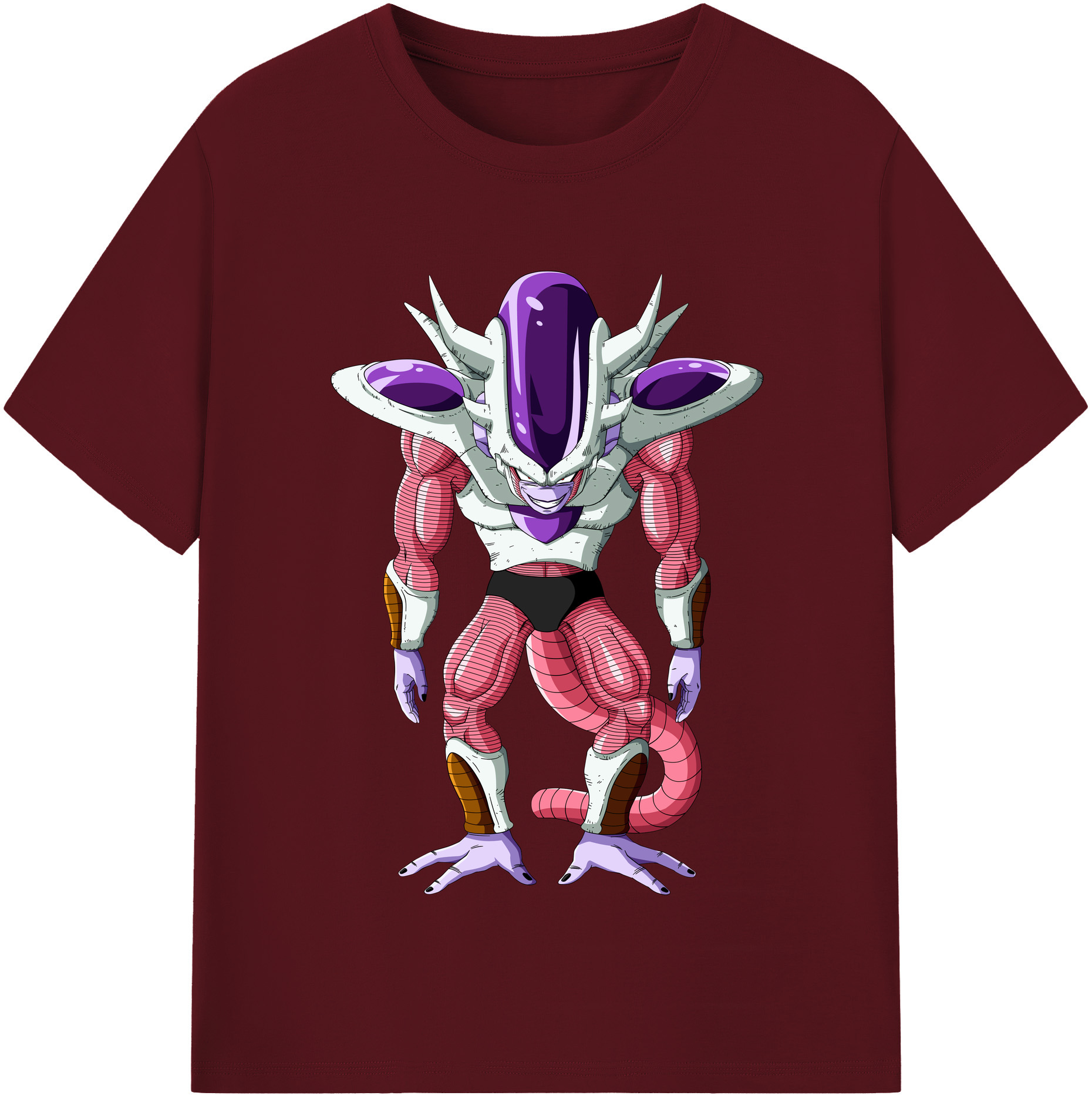 （画像用） ドラゴンボール フリーザ DRAGON BALL Frieza 綿100％半袖Tシャツ（フロントプリント）